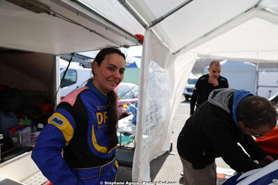 Leslie MARIE — 29 & 30/03/2025 : 2ème manche du Championnat du Sud au circuit d’Aigues-Vives (photos Stéphane Agnus) 2025 — karting