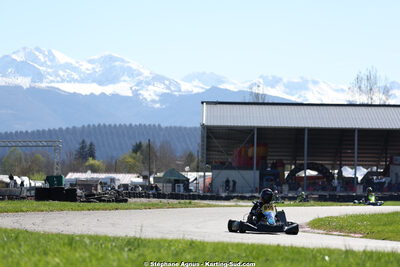 29 & 30/03/2025 : 2ème manche du Championnat du Sud au circuit d’Aigues-Vives (photos Stéphane Agnus) 2025 — karting