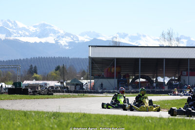 29 & 30/03/2025 : 2ème manche du Championnat du Sud au circuit d’Aigues-Vives (photos Stéphane Agnus) 2025 — karting