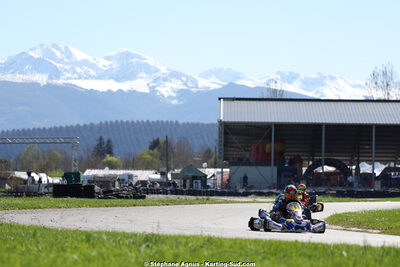 29 & 30/03/2025 : 2ème manche du Championnat du Sud au circuit d’Aigues-Vives (photos Stéphane Agnus) 2025 — karting