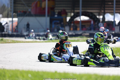 29 & 30/03/2025 : 2ème manche du Championnat du Sud au circuit d’Aigues-Vives (photos Stéphane Agnus) 2025 — karting