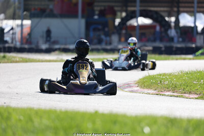 29 & 30/03/2025 : 2ème manche du Championnat du Sud au circuit d’Aigues-Vives (photos Stéphane Agnus) 2025 — karting