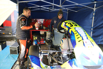 Noann ANDRES, Sébastien ANDRES — 29 & 30/03/2025 : 2ème manche du Championnat du Sud au circuit d’Aigues-Vives (photos Stéphane Agnus) 2025 — karting