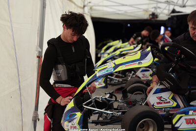 29 & 30/03/2025 : 2ème manche du Championnat du Sud au circuit d’Aigues-Vives (photos Stéphane Agnus) 2025 — karting