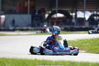 29 & 30/03/2025 : 2ème manche du Championnat du Sud au circuit d’Aigues-Vives (photos Stéphane Agnus) 2025 — karting