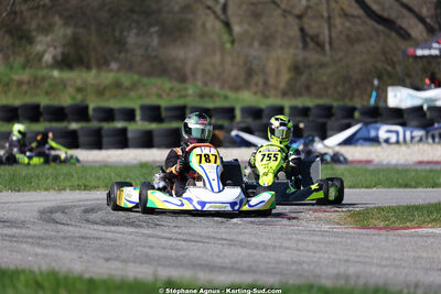 29 & 30/03/2025 : 2ème manche du Championnat du Sud au circuit d’Aigues-Vives (photos Stéphane Agnus) 2025 — karting