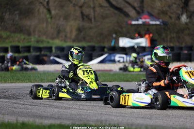 29 & 30/03/2025 : 2ème manche du Championnat du Sud au circuit d’Aigues-Vives (photos Stéphane Agnus) 2025 — karting