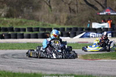 29 & 30/03/2025 : 2ème manche du Championnat du Sud au circuit d’Aigues-Vives (photos Stéphane Agnus) 2025 — karting