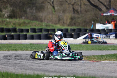 29 & 30/03/2025 : 2ème manche du Championnat du Sud au circuit d’Aigues-Vives (photos Stéphane Agnus) 2025 — karting