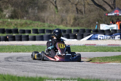 29 & 30/03/2025 : 2ème manche du Championnat du Sud au circuit d’Aigues-Vives (photos Stéphane Agnus) 2025 — karting