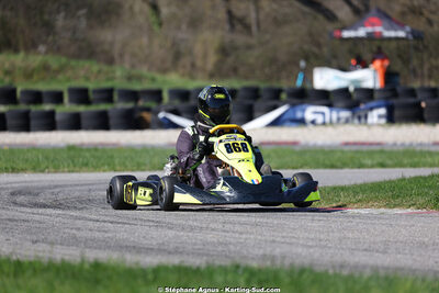 29 & 30/03/2025 : 2ème manche du Championnat du Sud au circuit d’Aigues-Vives (photos Stéphane Agnus) 2025 — karting