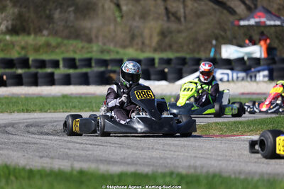 29 & 30/03/2025 : 2ème manche du Championnat du Sud au circuit d’Aigues-Vives (photos Stéphane Agnus) 2025 — karting
