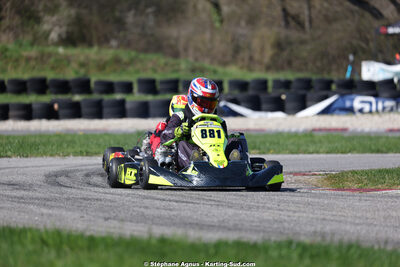 29 & 30/03/2025 : 2ème manche du Championnat du Sud au circuit d’Aigues-Vives (photos Stéphane Agnus) 2025 — karting