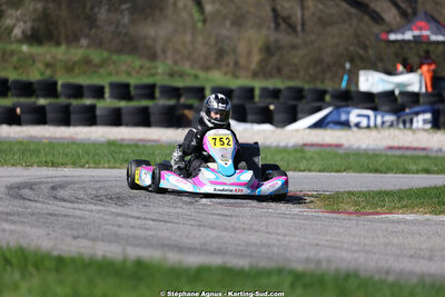 29 & 30/03/2025 : 2ème manche du Championnat du Sud au circuit d’Aigues-Vives (photos Stéphane Agnus) 2025 — karting