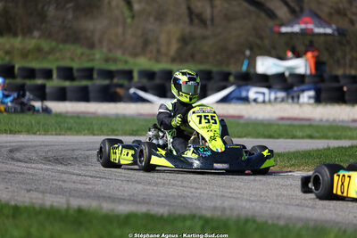 29 & 30/03/2025 : 2ème manche du Championnat du Sud au circuit d’Aigues-Vives (photos Stéphane Agnus) 2025 — karting