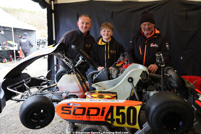 Christian LAY, Tyméo CIAMA — 29 & 30/03/2025 : 2ème manche du Championnat du Sud au circuit d’Aigues-Vives (photos Stéphane Agnus) 2025 — karting