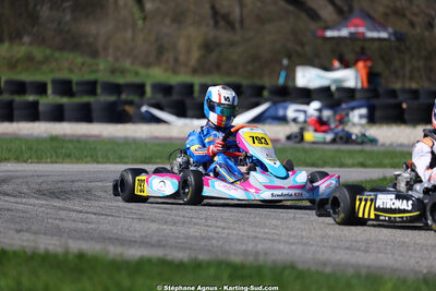 29 & 30/03/2025 : 2ème manche du Championnat du Sud au circuit d’Aigues-Vives (photos Stéphane Agnus) 2025 — karting