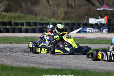 29 & 30/03/2025 : 2ème manche du Championnat du Sud au circuit d’Aigues-Vives (photos Stéphane Agnus) 2025 — karting