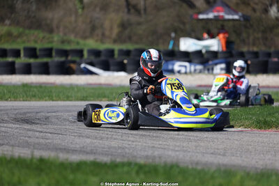 29 & 30/03/2025 : 2ème manche du Championnat du Sud au circuit d’Aigues-Vives (photos Stéphane Agnus) 2025 — karting