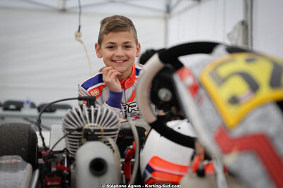 Arthur BENOIT — 29 & 30/03/2025 : 2ème manche du Championnat du Sud au circuit d’Aigues-Vives (photos Stéphane Agnus) 2025 — karting