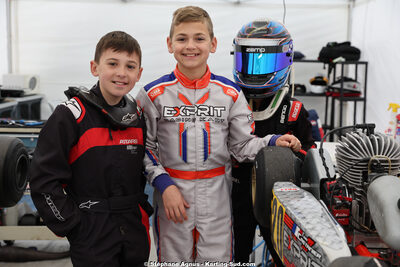 Arthur BENOIT — 29 & 30/03/2025 : 2ème manche du Championnat du Sud au circuit d’Aigues-Vives (photos Stéphane Agnus) 2025 — karting