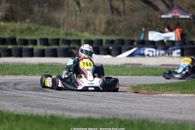 29 & 30/03/2025 : 2ème manche du Championnat du Sud au circuit d’Aigues-Vives (photos Stéphane Agnus) 2025 — karting
