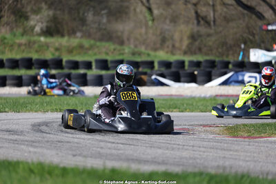 29 & 30/03/2025 : 2ème manche du Championnat du Sud au circuit d’Aigues-Vives (photos Stéphane Agnus) 2025 — karting