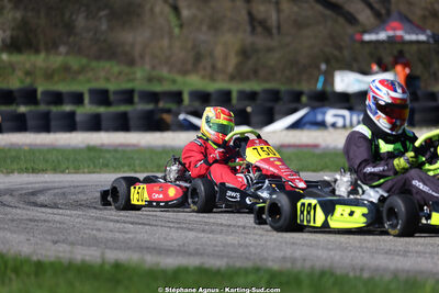 29 & 30/03/2025 : 2ème manche du Championnat du Sud au circuit d’Aigues-Vives (photos Stéphane Agnus) 2025 — karting
