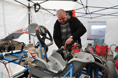 Stéphane BOUJAREL — 29 & 30/03/2025 : 2ème manche du Championnat du Sud au circuit d’Aigues-Vives (photos Stéphane Agnus) 2025 — karting