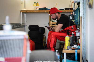 Tanguy MUNOZ — 29 & 30/03/2025 : 2ème manche du Championnat du Sud au circuit d’Aigues-Vives (photos Stéphane Agnus) 2025 — karting