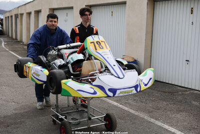 29 & 30/03/2025 : 2ème manche du Championnat du Sud au circuit d’Aigues-Vives (photos Stéphane Agnus) 2025 — karting