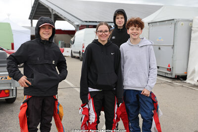 Charline CORDIER, Tom BOUJAREL — 29 & 30/03/2025 : 2ème manche du Championnat du Sud au circuit d’Aigues-Vives (photos Stéphane Agnus) 2025 — karting