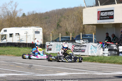 29 & 30/03/2025 : 2ème manche du Championnat du Sud au circuit d’Aigues-Vives (photos Stéphane Agnus) 2025 — karting