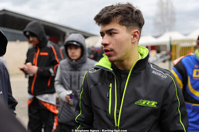 Colyn TETUA — 29 & 30/03/2025 : 2ème manche du Championnat du Sud au circuit d’Aigues-Vives (photos Stéphane Agnus) 2025 — karting