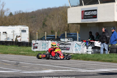 29 & 30/03/2025 : 2ème manche du Championnat du Sud au circuit d’Aigues-Vives (photos Stéphane Agnus) 2025 — karting