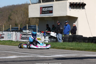 29 & 30/03/2025 : 2ème manche du Championnat du Sud au circuit d’Aigues-Vives (photos Stéphane Agnus) 2025 — karting