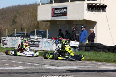 29 & 30/03/2025 : 2ème manche du Championnat du Sud au circuit d’Aigues-Vives (photos Stéphane Agnus) 2025 — karting