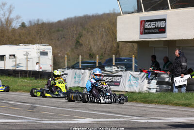 29 & 30/03/2025 : 2ème manche du Championnat du Sud au circuit d’Aigues-Vives (photos Stéphane Agnus) 2025 — karting