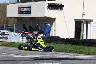29 & 30/03/2025 : 2ème manche du Championnat du Sud au circuit d’Aigues-Vives (photos Stéphane Agnus) 2025 — karting