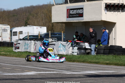 29 & 30/03/2025 : 2ème manche du Championnat du Sud au circuit d’Aigues-Vives (photos Stéphane Agnus) 2025 — karting