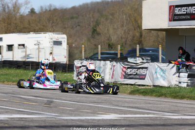 29 & 30/03/2025 : 2ème manche du Championnat du Sud au circuit d’Aigues-Vives (photos Stéphane Agnus) 2025 — karting