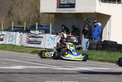 29 & 30/03/2025 : 2ème manche du Championnat du Sud au circuit d’Aigues-Vives (photos Stéphane Agnus) 2025 — karting