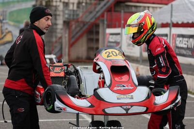 Bruno LACREUZE — 29 & 30/03/2025 : 2ème manche du Championnat du Sud au circuit d’Aigues-Vives (photos Stéphane Agnus) 2025 — karting