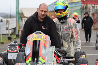 Gabriel HUGON, Hervé HUGON — 29 & 30/03/2025 : 2ème manche du Championnat du Sud au circuit d’Aigues-Vives (photos Stéphane Agnus) 2025 — karting