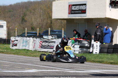 29 & 30/03/2025 : 2ème manche du Championnat du Sud au circuit d’Aigues-Vives (photos Stéphane Agnus) 2025 — karting
