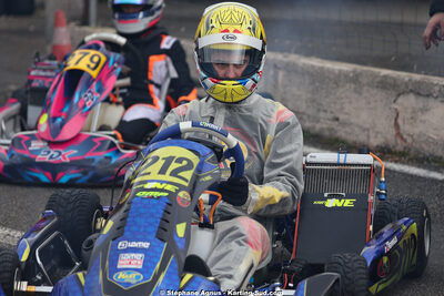 Jules LAGARRIGUE — 29 & 30/03/2025 : 2ème manche du Championnat du Sud au circuit d’Aigues-Vives (photos Stéphane Agnus) 2025 — karting