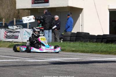 29 & 30/03/2025 : 2ème manche du Championnat du Sud au circuit d’Aigues-Vives (photos Stéphane Agnus) 2025 — karting
