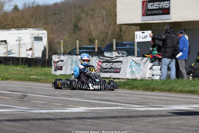 29 & 30/03/2025 : 2ème manche du Championnat du Sud au circuit d’Aigues-Vives (photos Stéphane Agnus) 2025 — karting