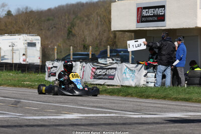 29 & 30/03/2025 : 2ème manche du Championnat du Sud au circuit d’Aigues-Vives (photos Stéphane Agnus) 2025 — karting