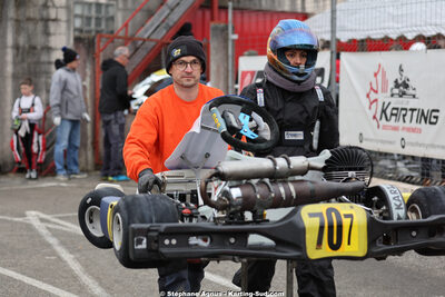 Leslie MARIE, Olivier DENOY — 29 & 30/03/2025 : 2ème manche du Championnat du Sud au circuit d’Aigues-Vives (photos Stéphane Agnus) 2025 — karting